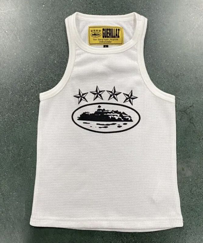 Tank Top (White, Star Logo)