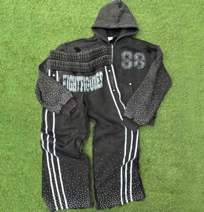 88 Graphic Tracksuit (Grey)