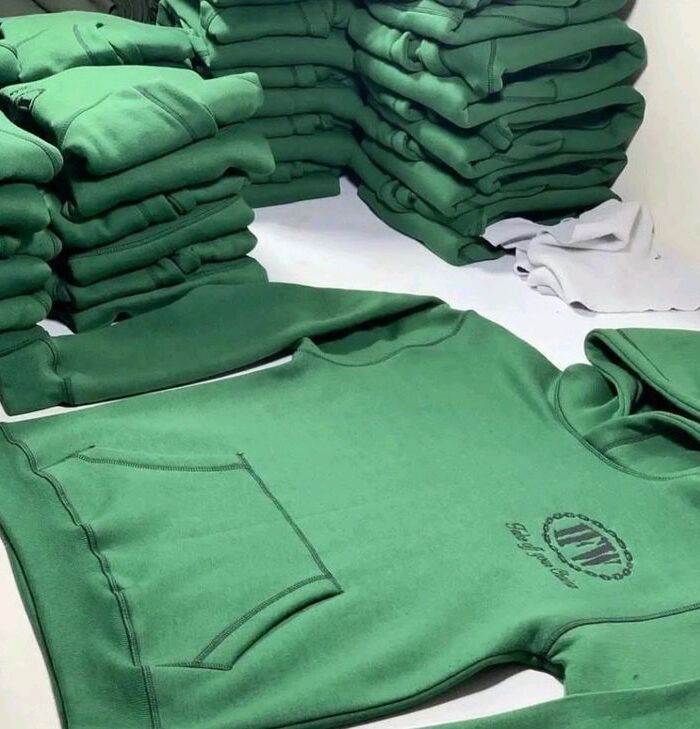 Green Pullover Hoodie