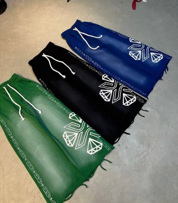 Basic Joggers (Green / Navy)
