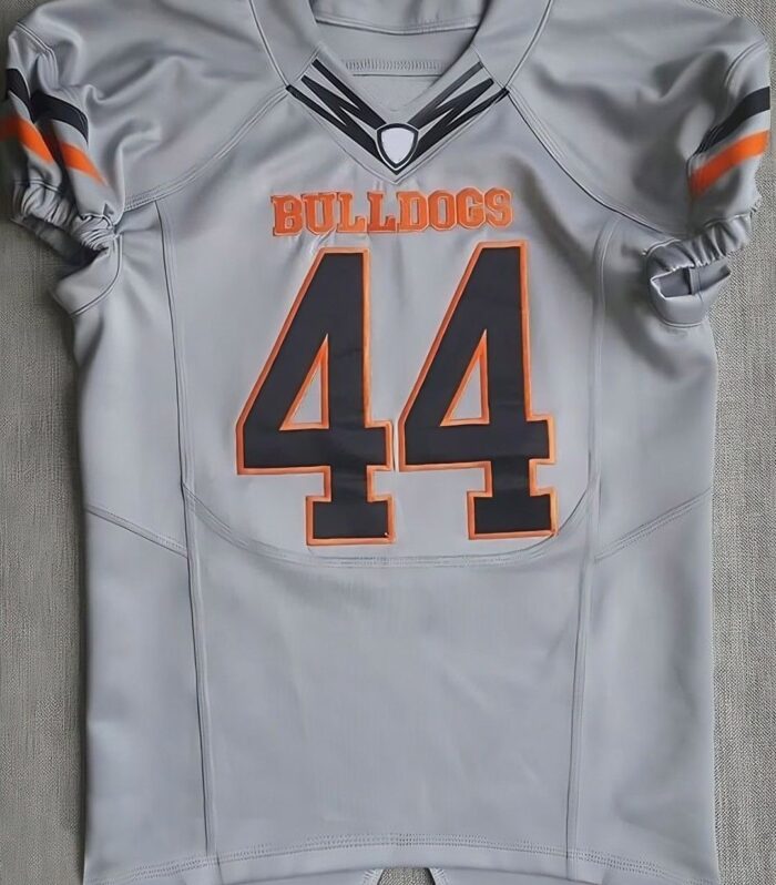 Williams Football Jersey (Grey, #44)