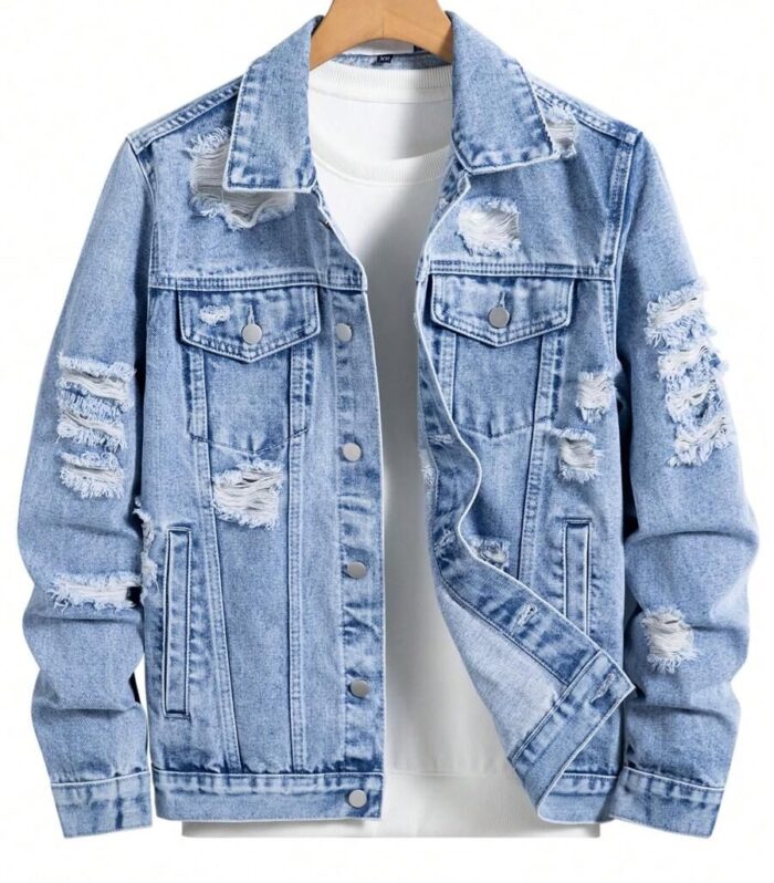 Denim Jacket (Light Blue, Basic)