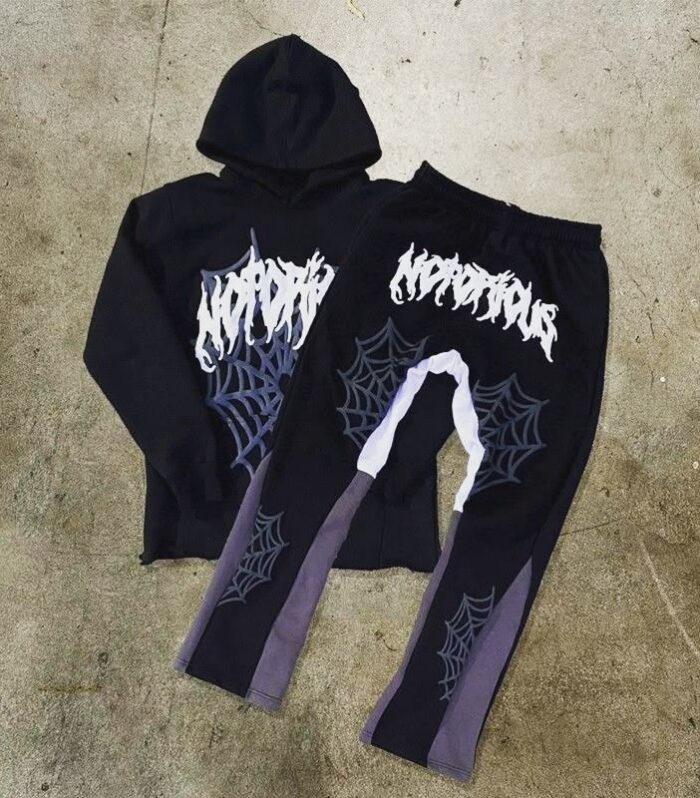 Hypocrisy Graphic Tracksuit (Black)