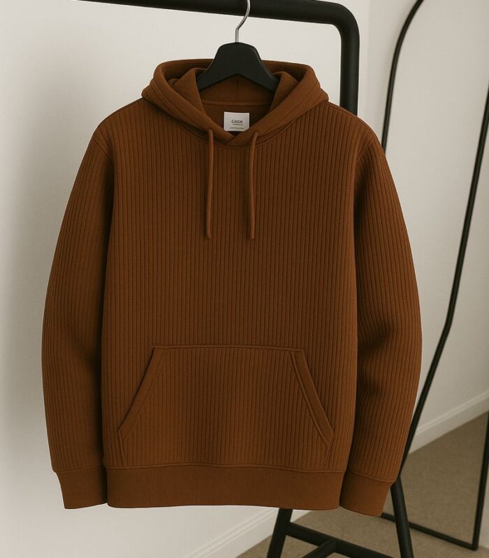 Brown Pullover Hoodie