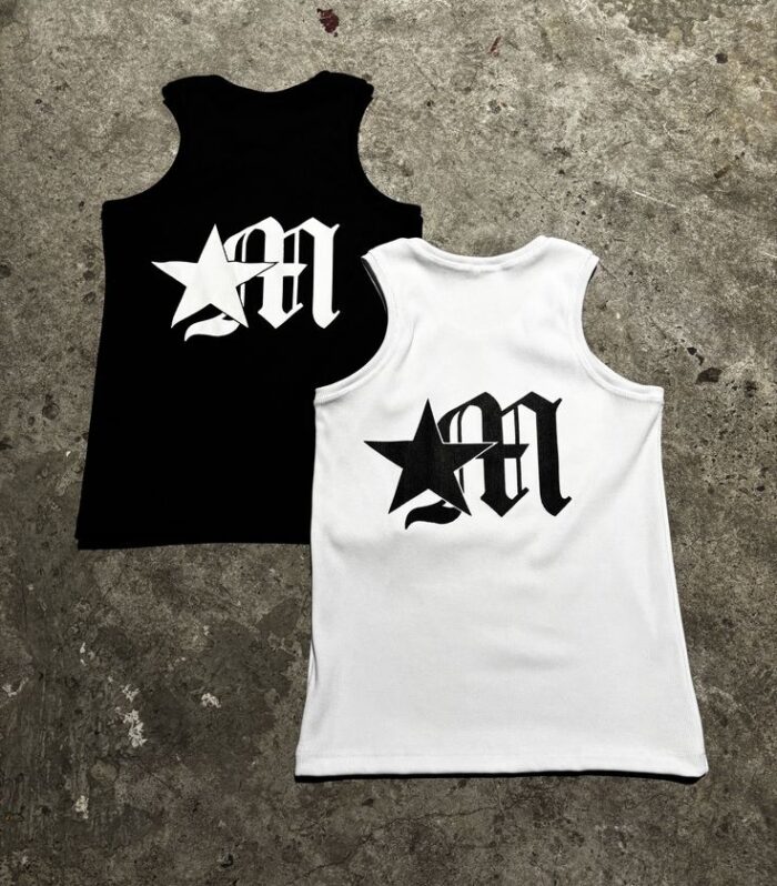 Logo Tank Top Set (Black / White)