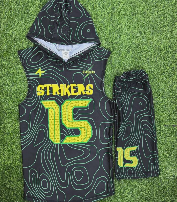 Strikers Flag Football Uniform (Grey, #15)