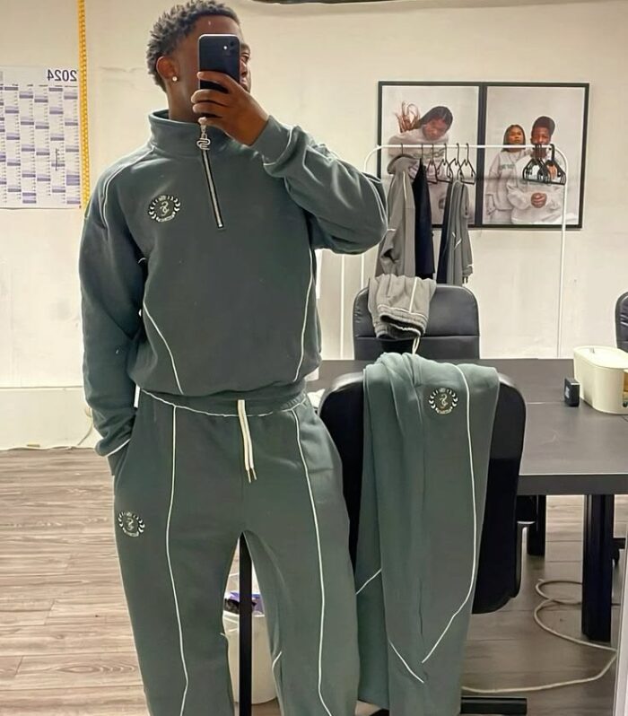 Blue / Grey Tracksuit