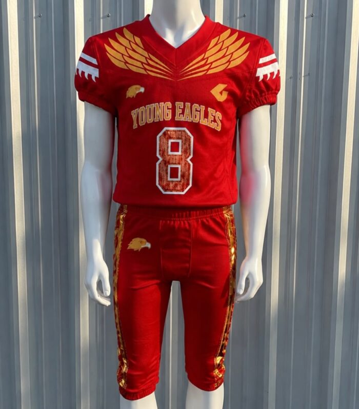 Football Uniform (Red, #8)