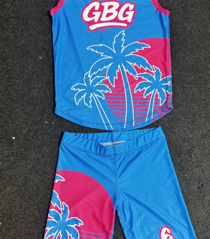 GBA Flag Football Uniform (Pink / Blue)