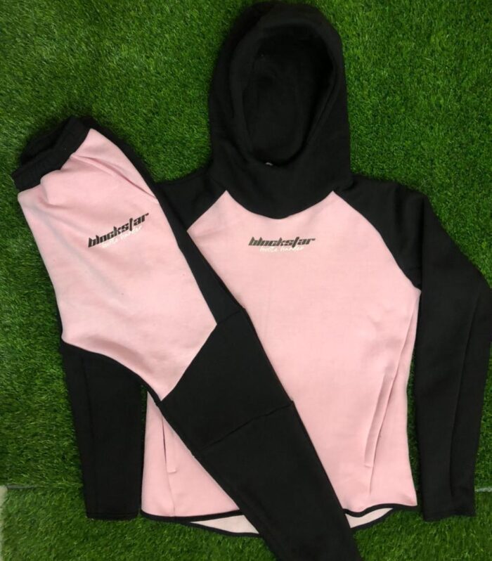 Duo Tracksuit (Pink / Black)