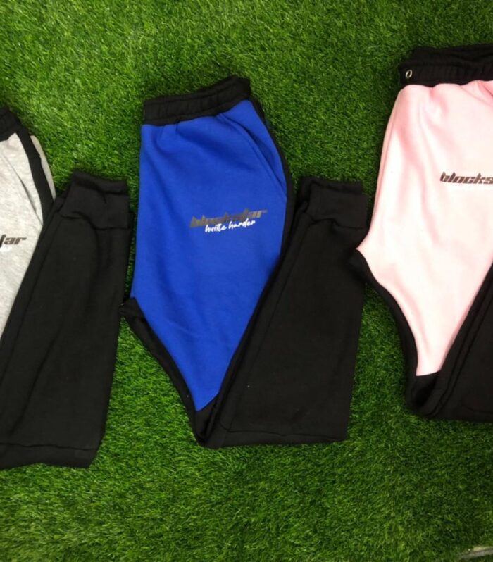 Basic Joggers (Cream / Blue / Black)