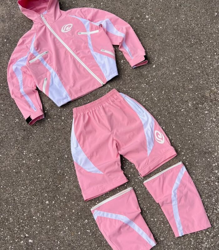 Pink Windbreaker Set (Style B)