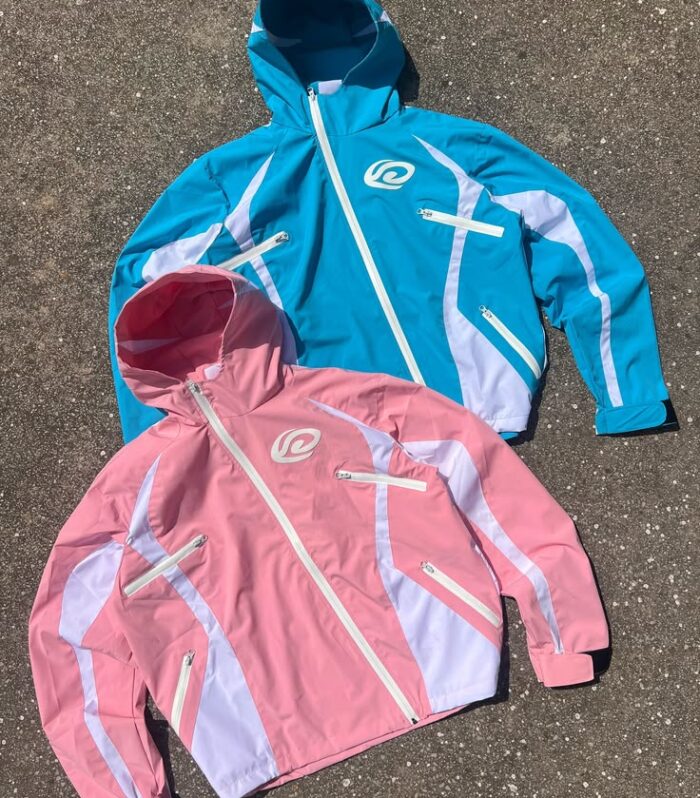 Blue / Pink Windbreaker Set