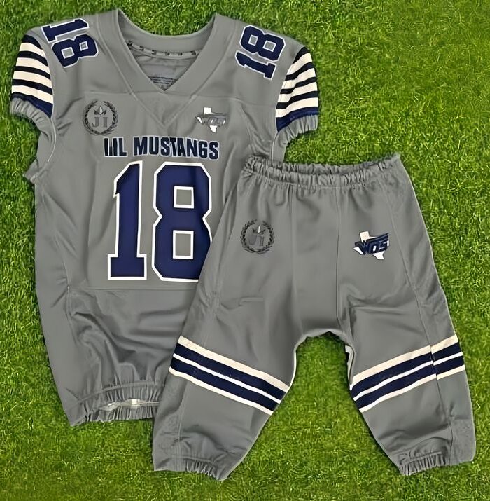 Williams Football Uniform (Grey, #18)