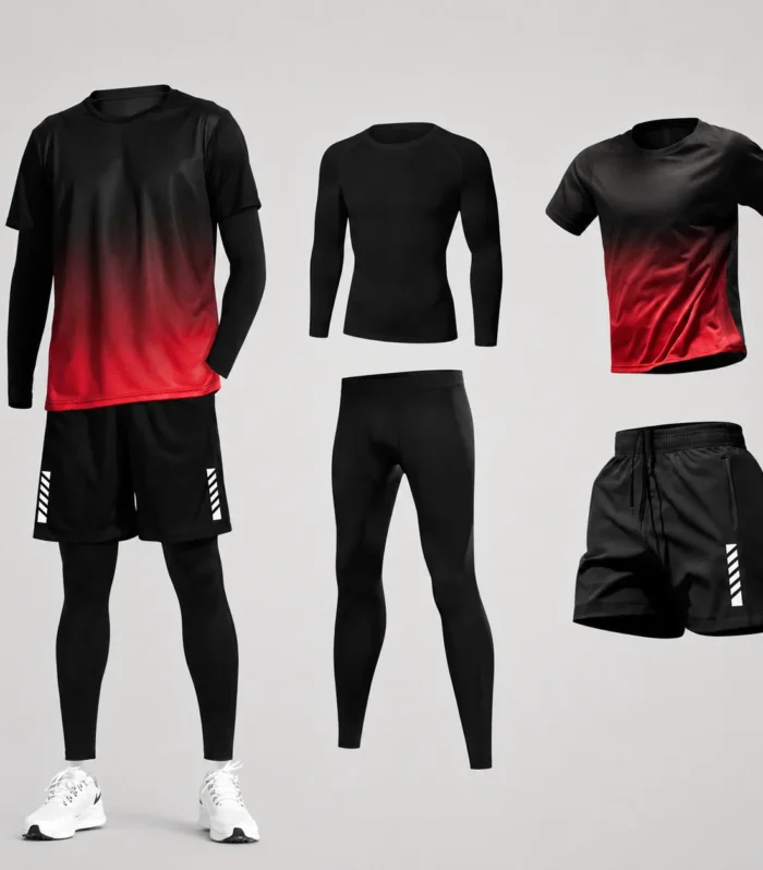 Gradient Compression Kit (Red / Black)