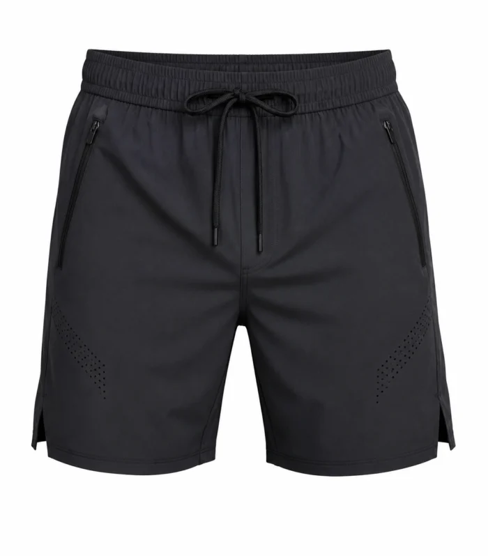 Drawstring Shorts (Black)