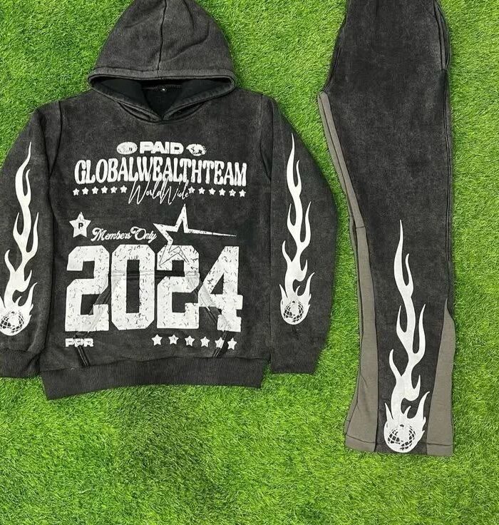 Graphic Tracksuit (Pink)