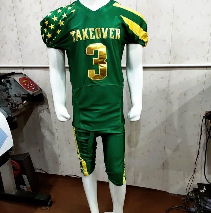 Vancouver Football Jersey (Green, #3)